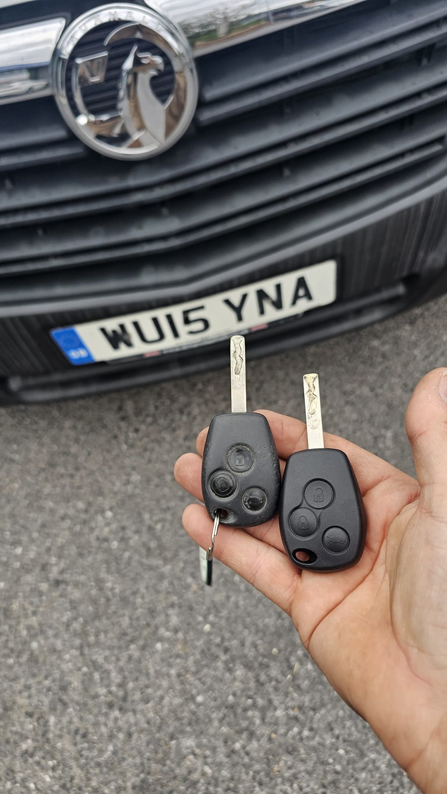 Vauxhall Movano flip key (spare key) by Lock City in Weston-super-Mare Mid Worle