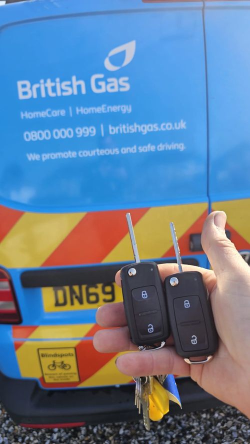 VW Transporter flip key (spare key) by Lock City in Upper Stratton
