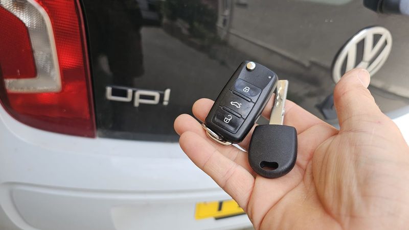 VW Up chip key (spare key) by Lock City in Lockleaze