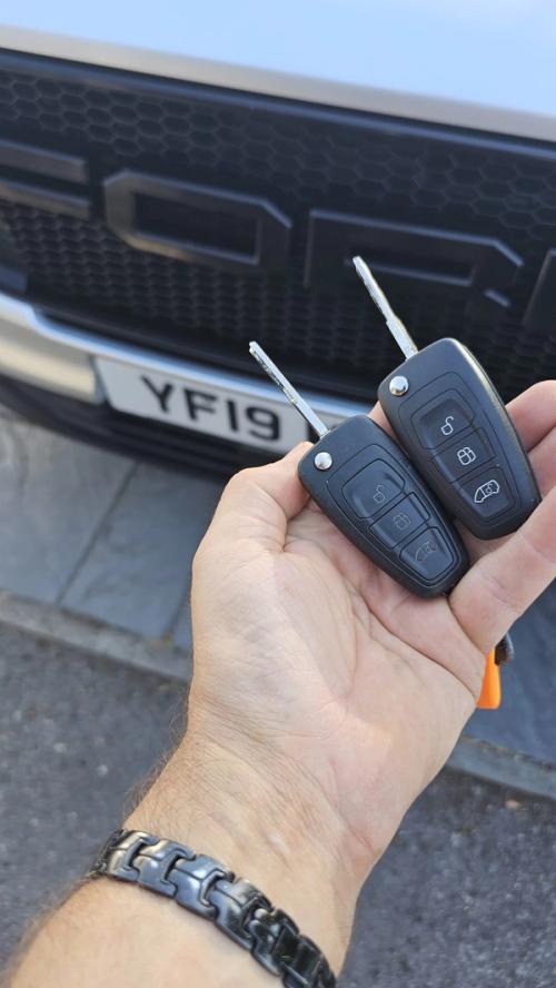 Ford Custom remote-head key (spare key) by Lock City in Woodstock