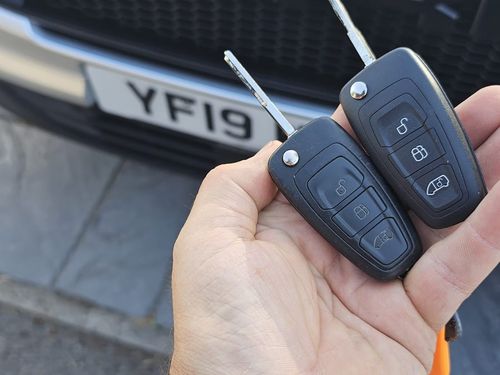 Ford Custom remote-head key (spare key) by Lock City in Woodstock