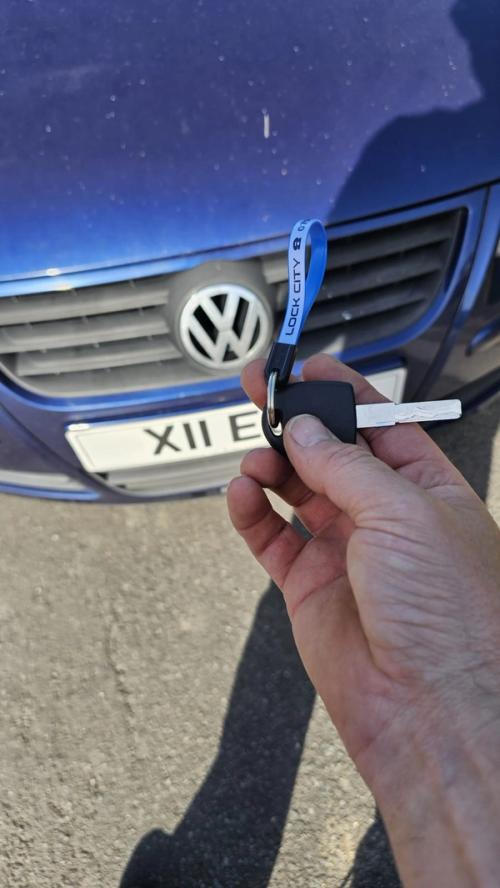 VW Polo chip key (all keys lost) by Lock City in Clevedon East