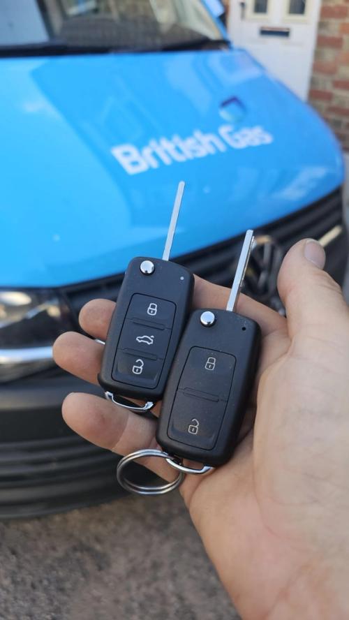 VW Transporter flip key (all keys lost) by Lock City in St Paul’s