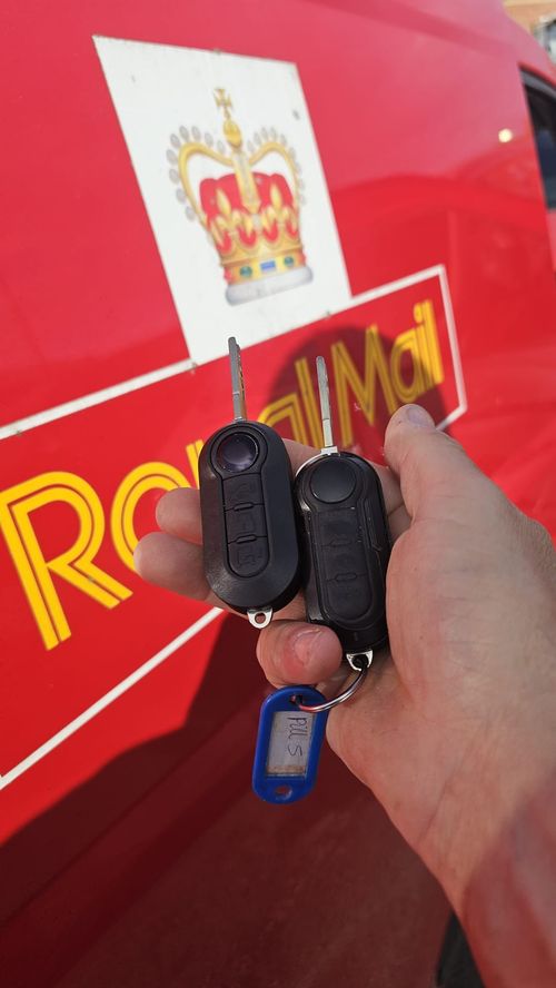 Fiat Doblo flip key (spare key) by Lock City in Filton