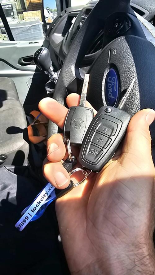 Ford Transit car key (all keys lost) by Lock City in Eastville