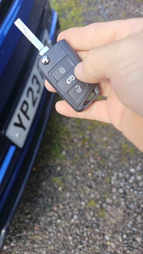 VW Transporter flip key by Lock City in Saltford