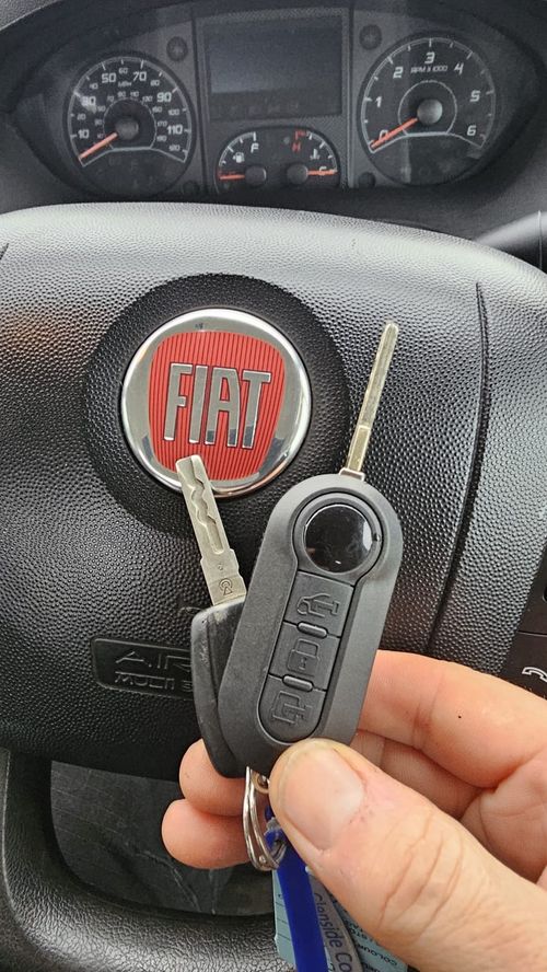 Fiat Ducato flip key (spare key) by Lock City in Publow & Whitchurch
