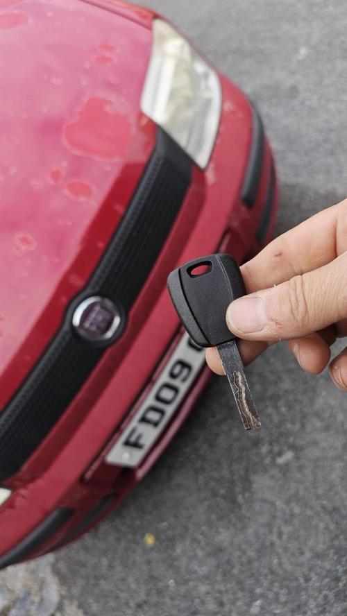 Fiat Panda chip key (all keys lost) by Lock City in Easton