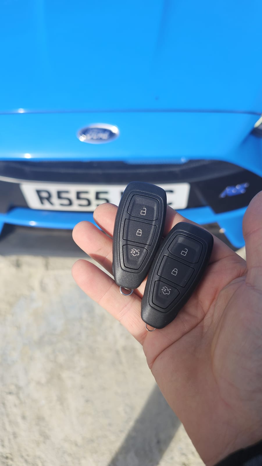 Ford Focus remote-head key (all keys lost) by Lock City in Shepton Mallet