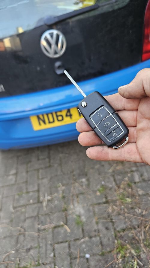 VW Up flip key (all keys lost) by Lock City in Clifton