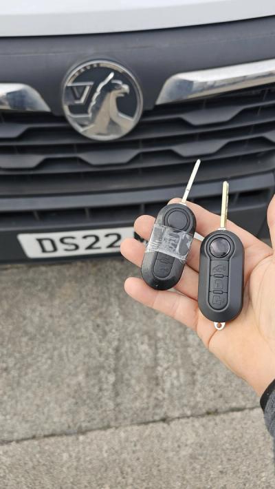 Vauxhall Movano flip key replaced by a Lock City locksmith in Bristol