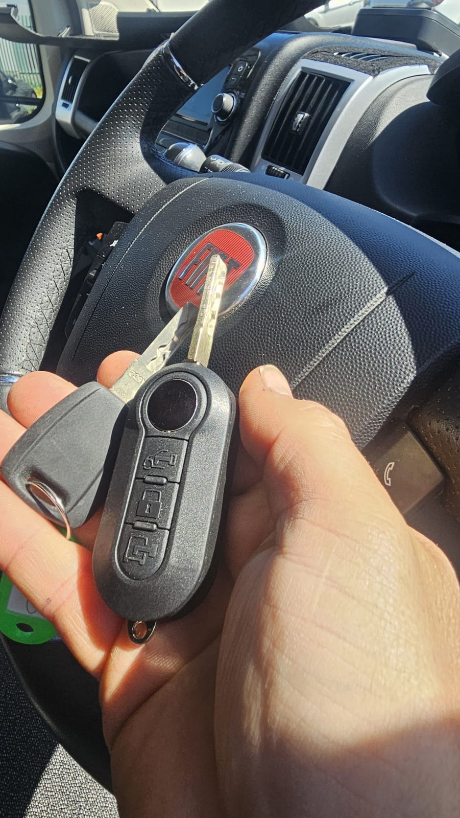 Fiat Ducato flip key (spare key) by Lock City in Stoke Park & Cheswick