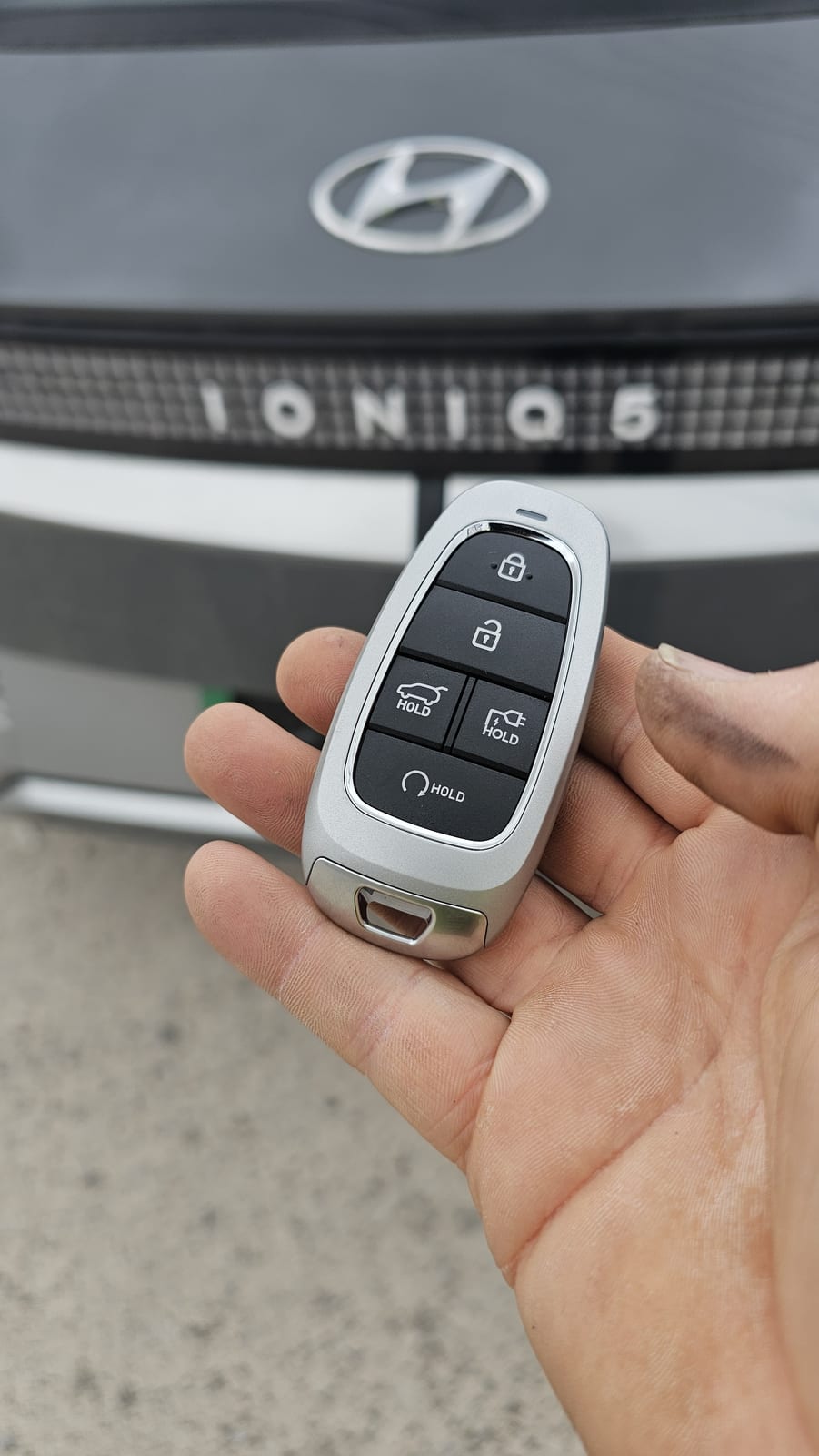 Hyundai Ioniq car key replaced by a Lock City locksmith in Bristol