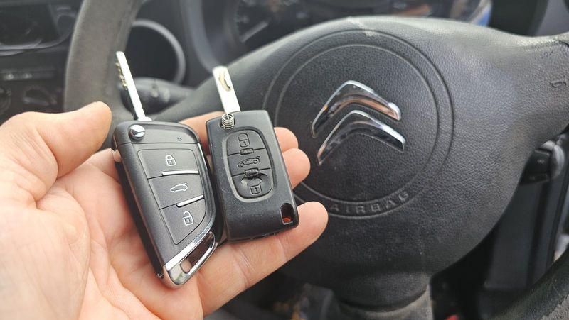 Citroen Berlingo flip key (replacement) by Lock City in St George Central