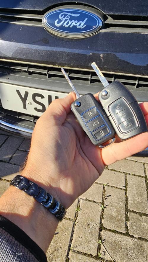 Ford Fiesta remote head key replaced by a Lock City locksmith in Keynsham South
