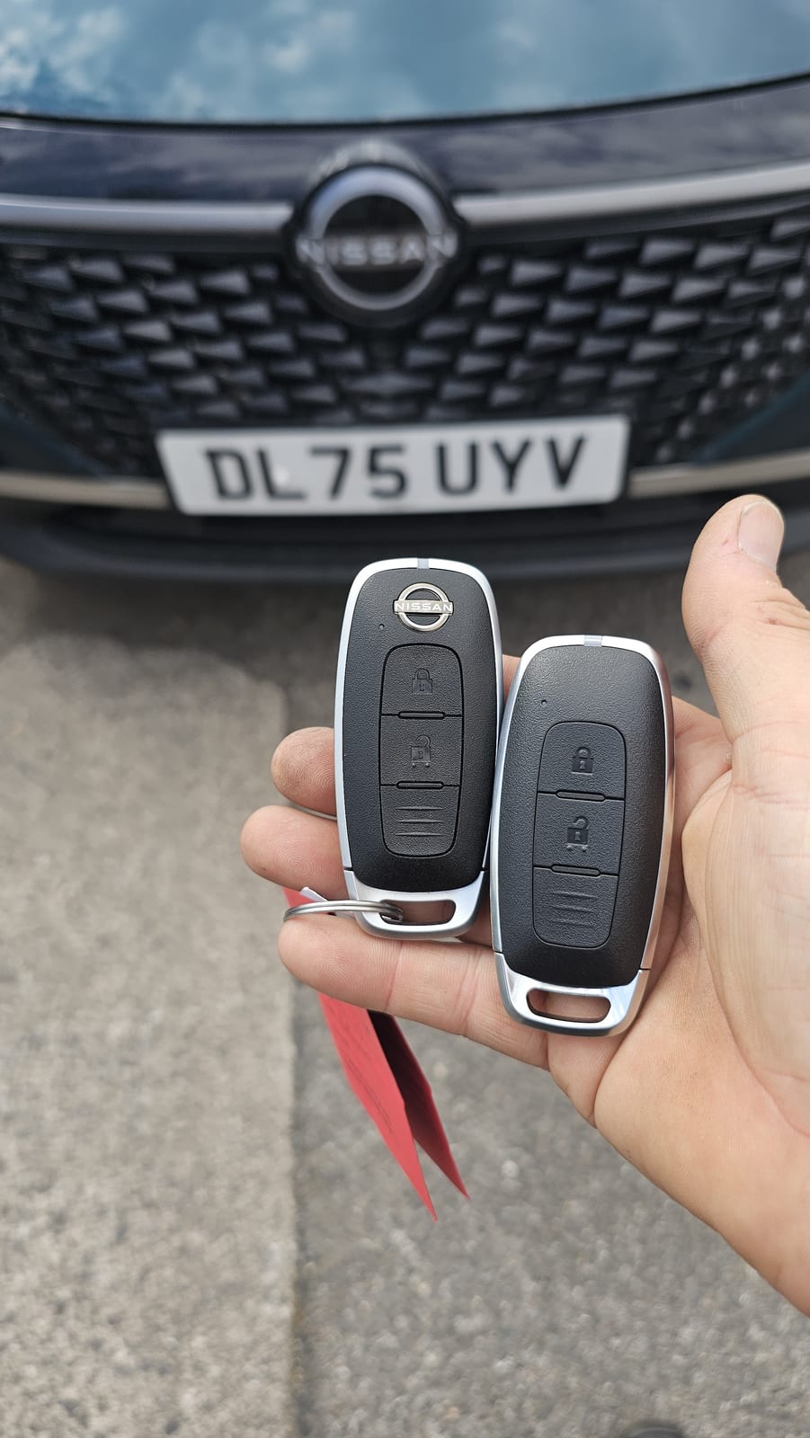 Nissan Qashqai remote key (spare key) by Lock City in St George Central