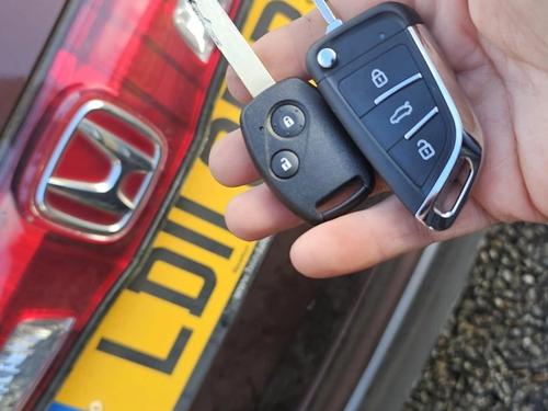 Honda Civic flip key (spare key) by Lock City in Emersons Green