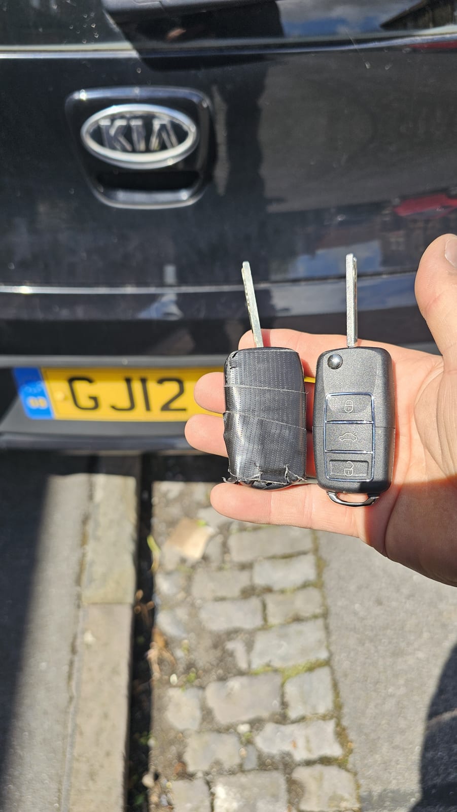 Kia Picanto flip key (spare key) by Lock City in Bishopston and Ashley Down