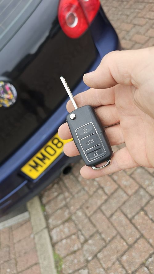 VW Golf flip key (spare key) by Lock City in St George Central