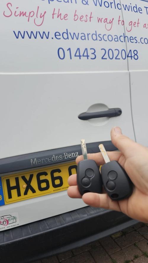 Mercedes Citan flip key (all keys lost) by Lock City in Avonmouth and Lawrence Weston