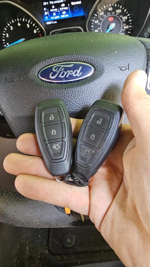 Ford Focus remote-head key (replacement) by Lock City in Wylye Valley