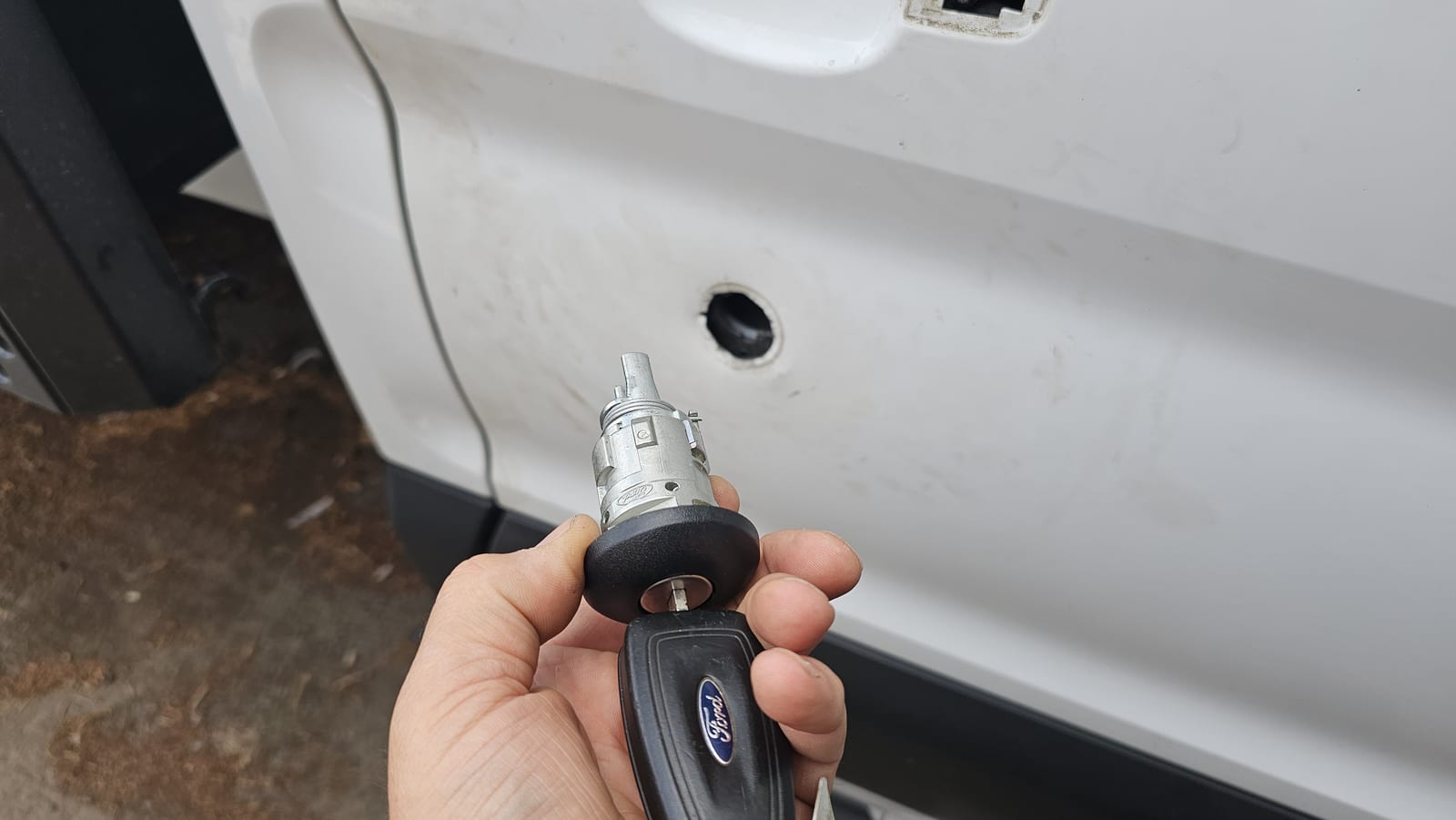 Ford Tipper car key by Lock City in Publow & Whitchurch