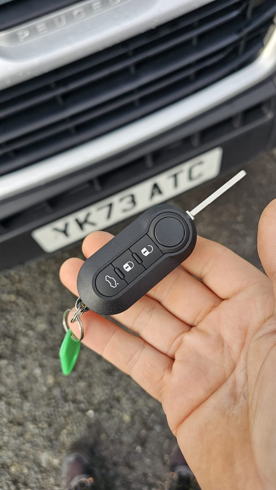 Peugeot Boxer flip key (spare key) by Lock City in Brislington East