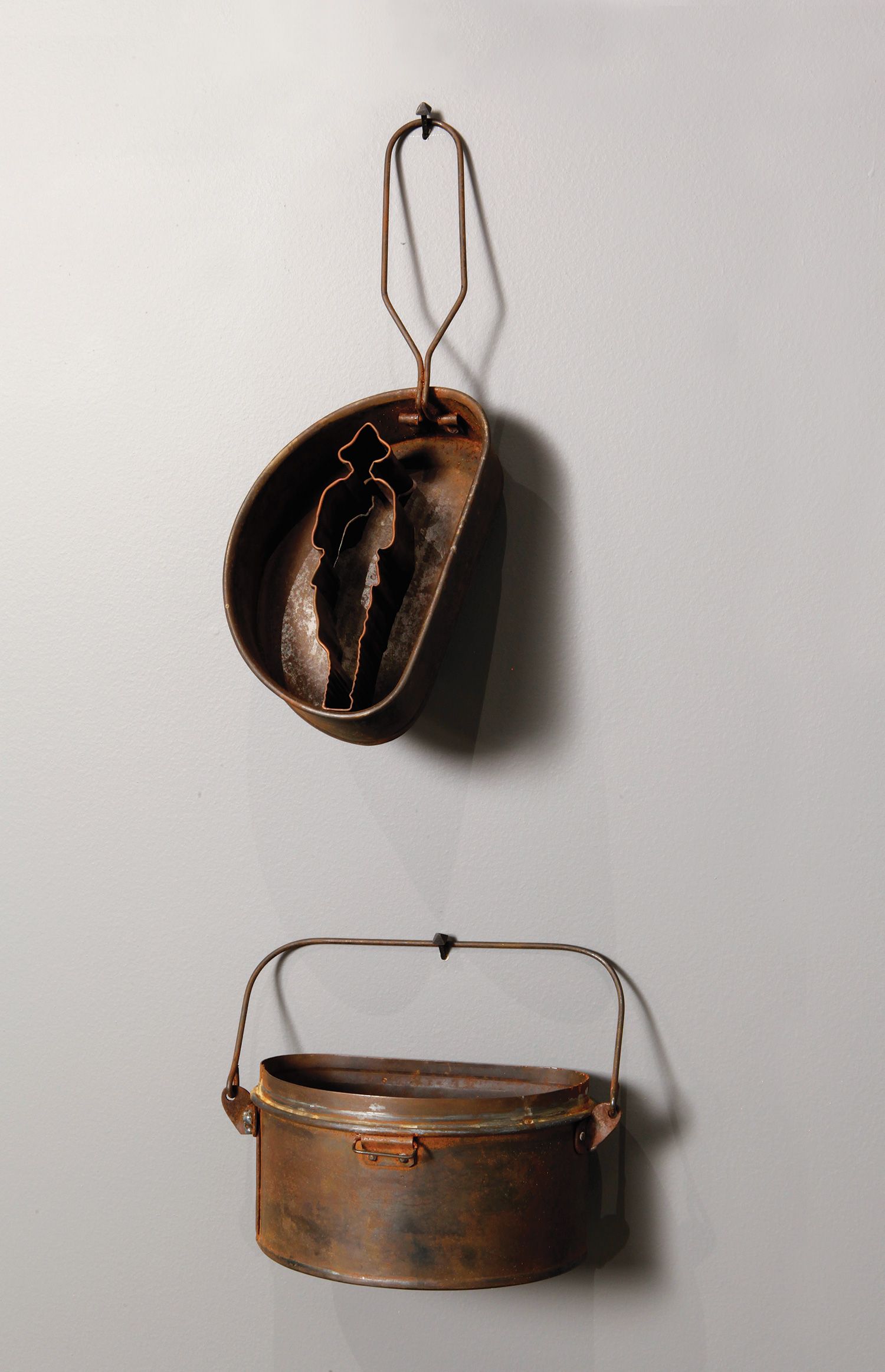 Serve: a new recipe for sacrifice - Serve (detail: mess tin and cookie cutter). Photo: Guy Robinson