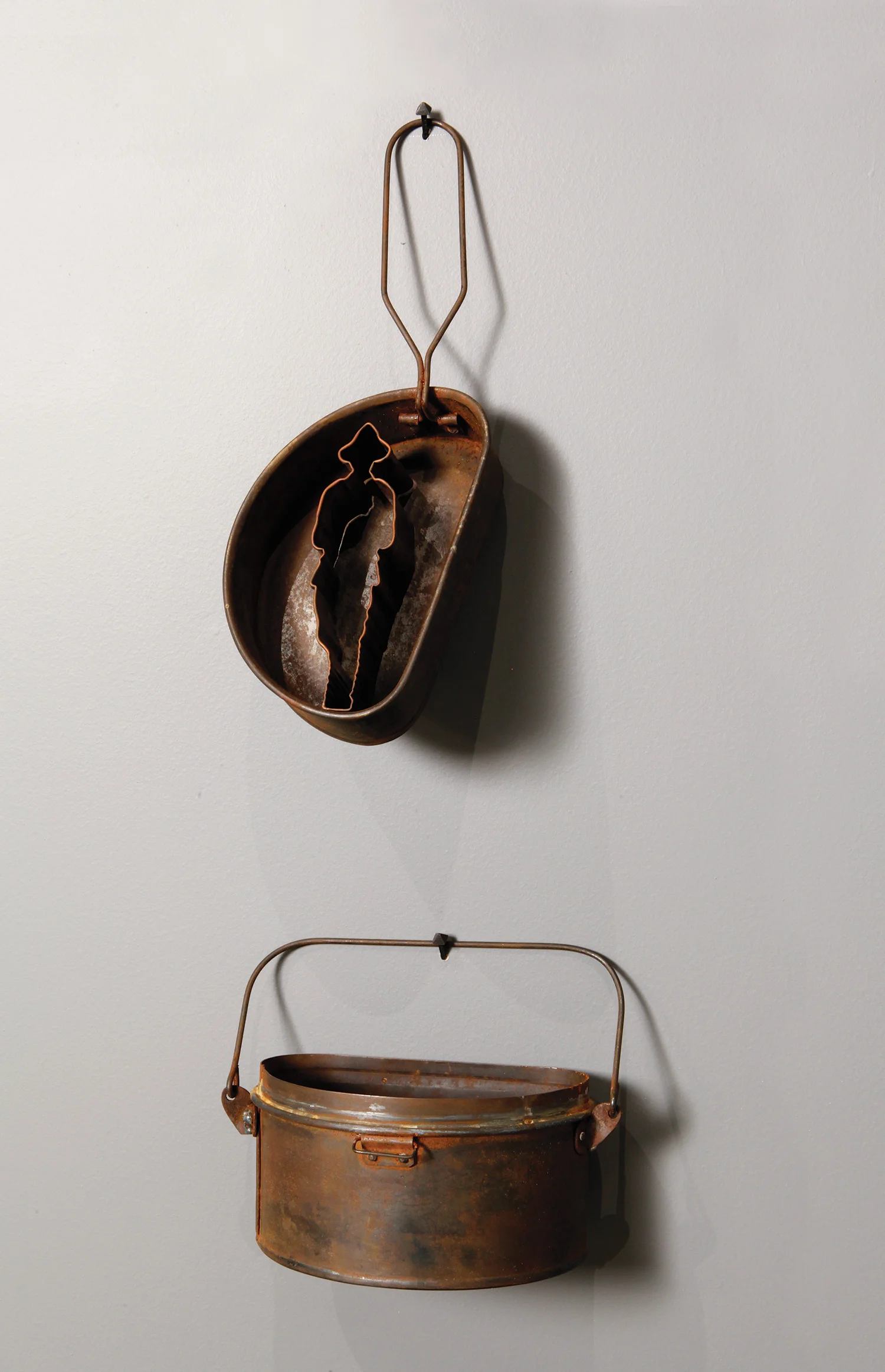 Serve: a new recipe for sacrifice - Serve (detail: mess tin and cookie cutter). Photo: Guy Robinson