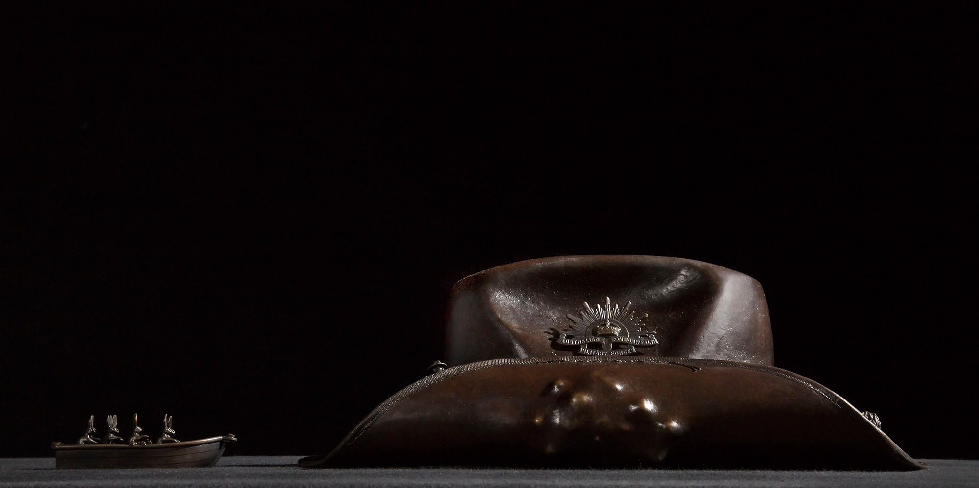 The Anzac Pair - Birth of a nation. Photo: Jane Wilcox