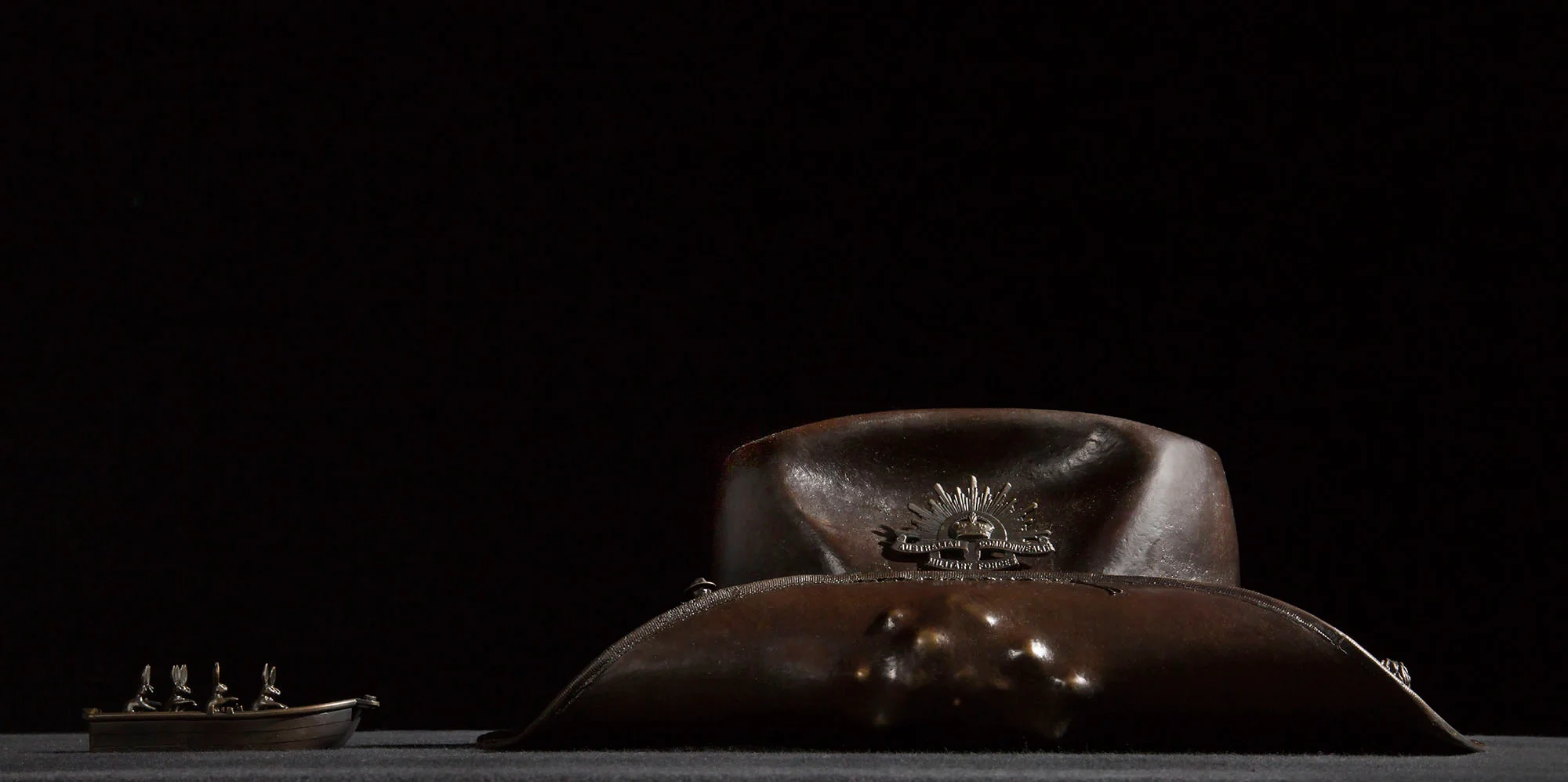 The Anzac Pair - Birth of a nation. Photo: Jane Wilcox