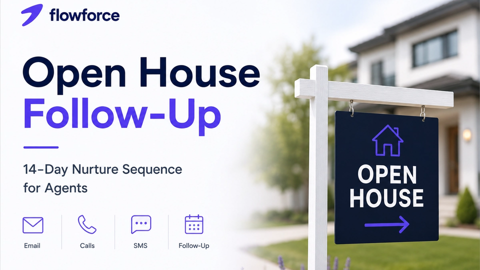 Open House Follow-Up: 14-Day Nurture Sequence for Real Estate Agents