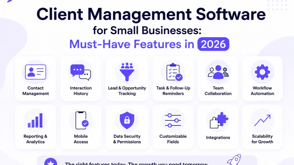 Client Management Software for Small Businesses: 12 Must-Have Features in 2026