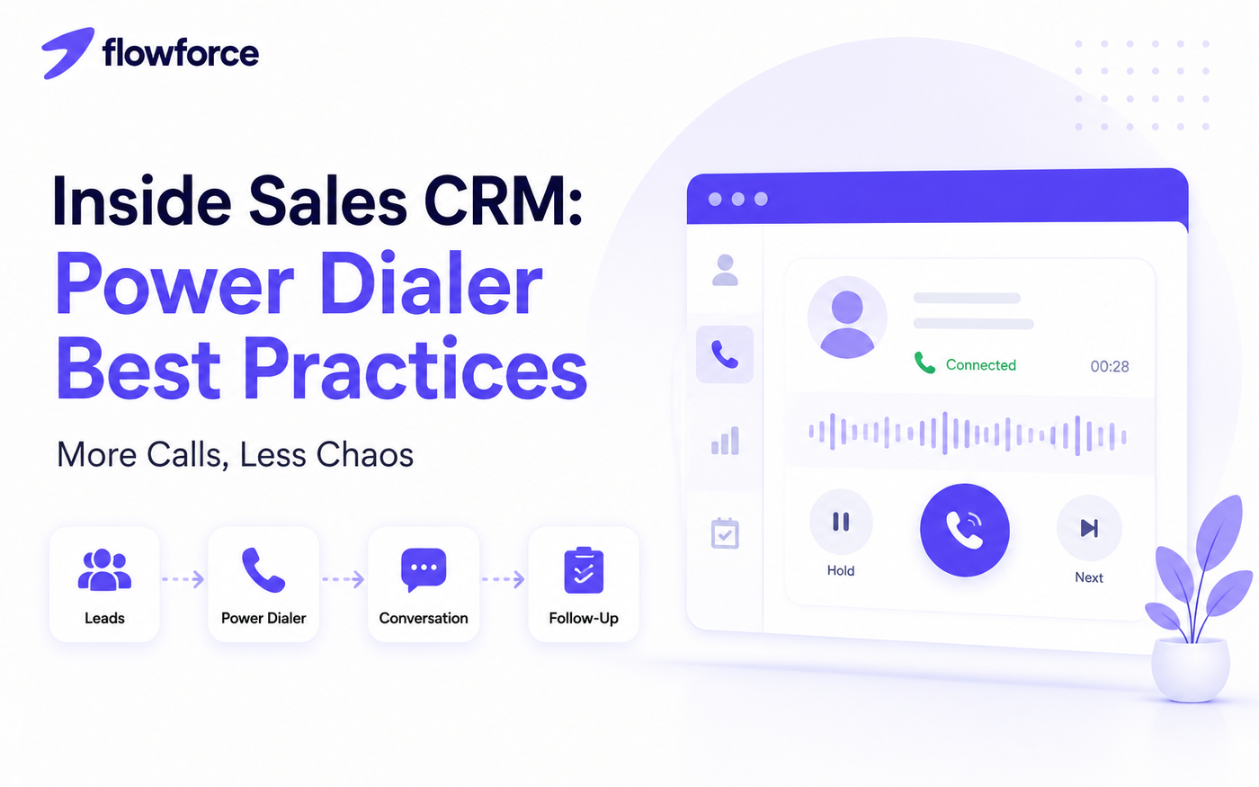Inside Sales CRM: Power Dialer Best Practices (More Calls, Less Chaos)
