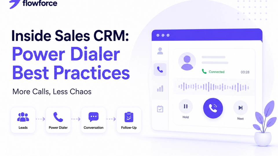 Inside Sales CRM: Power Dialer Best Practices (More Calls, Less Chaos)
