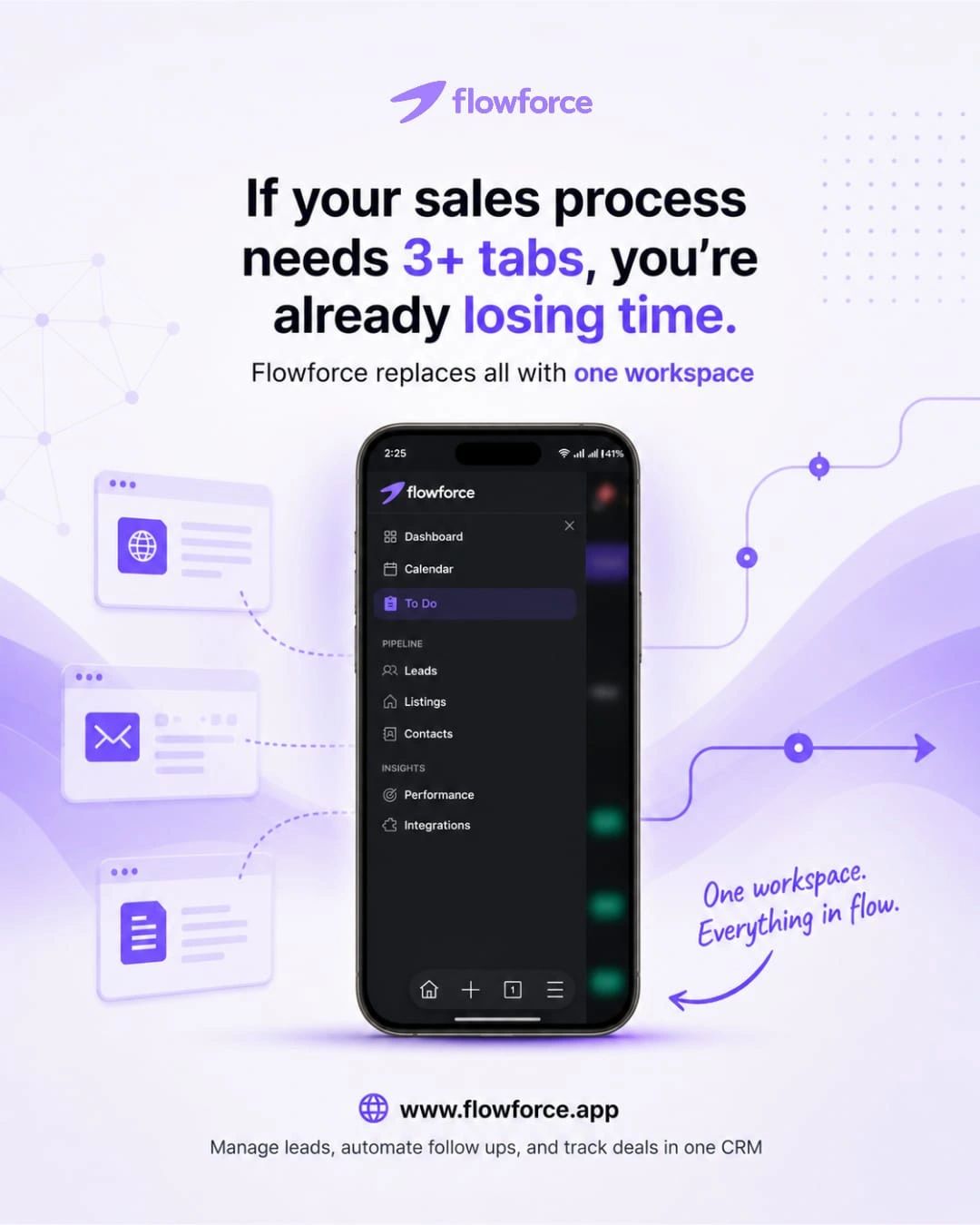 Sales Productivity CRM That Eliminates Tab Chaos