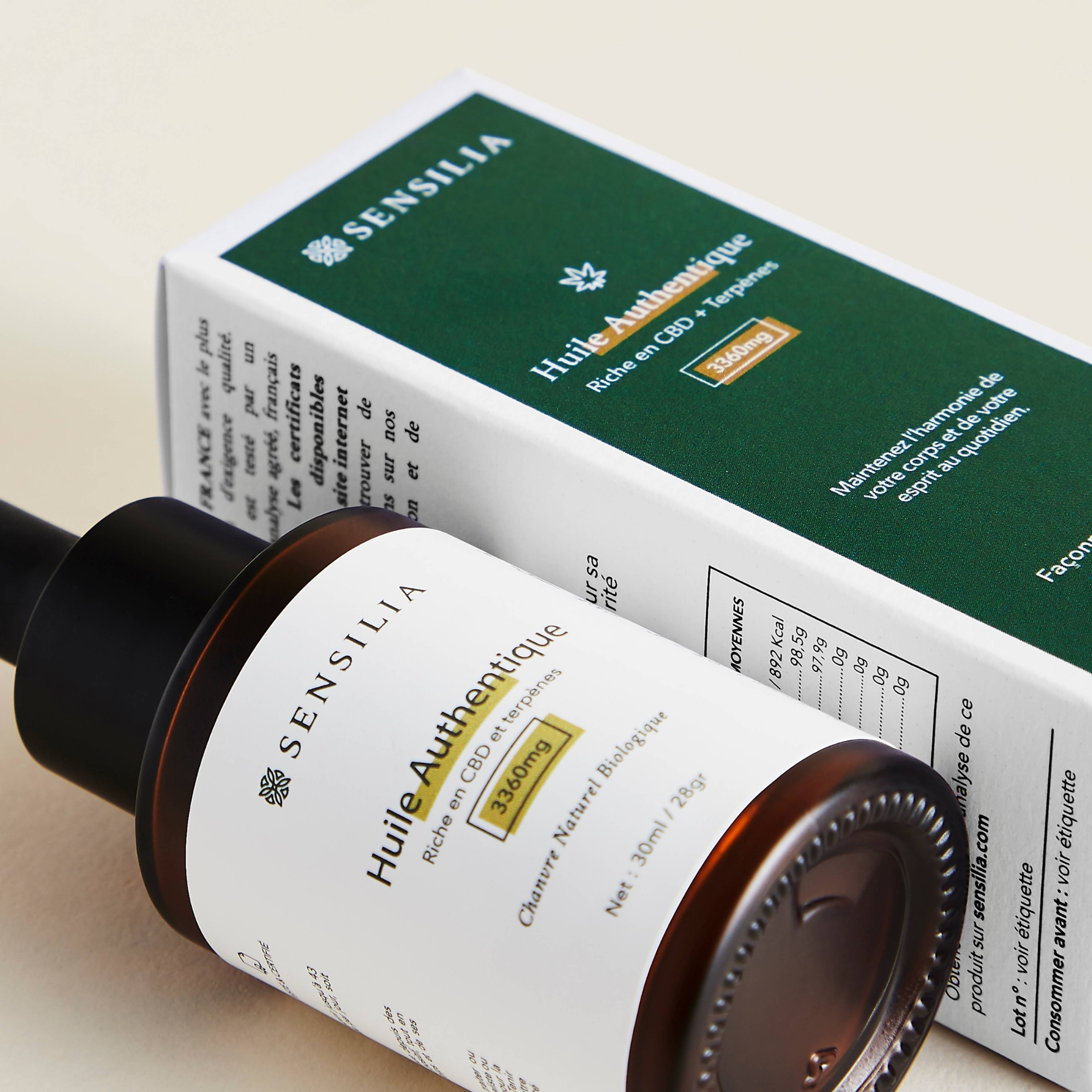 Huile CBD Authentique – 3360mg