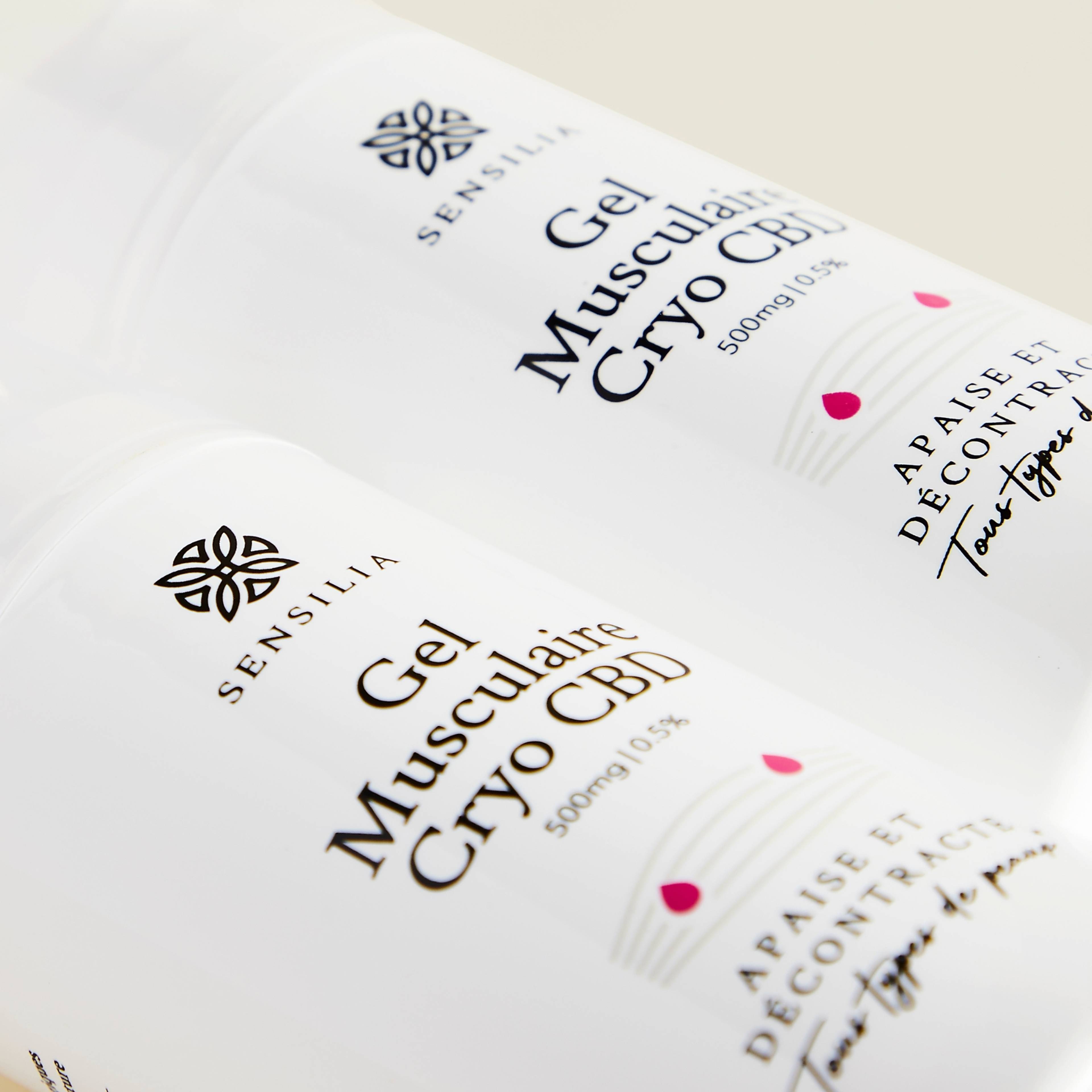 Gel Musculaire Cryo CBD Décontractant