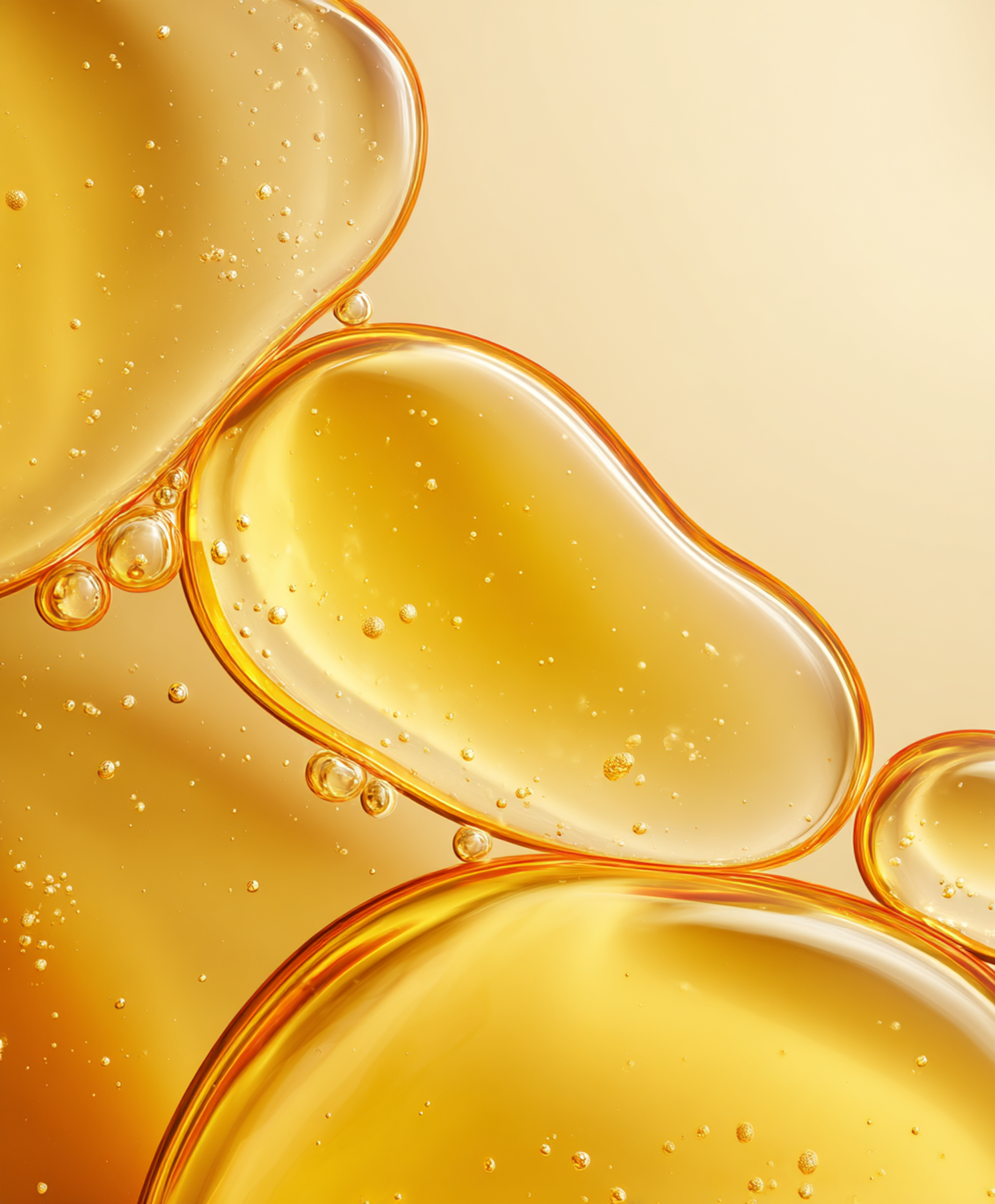 Texture d'huile de massage sensilia