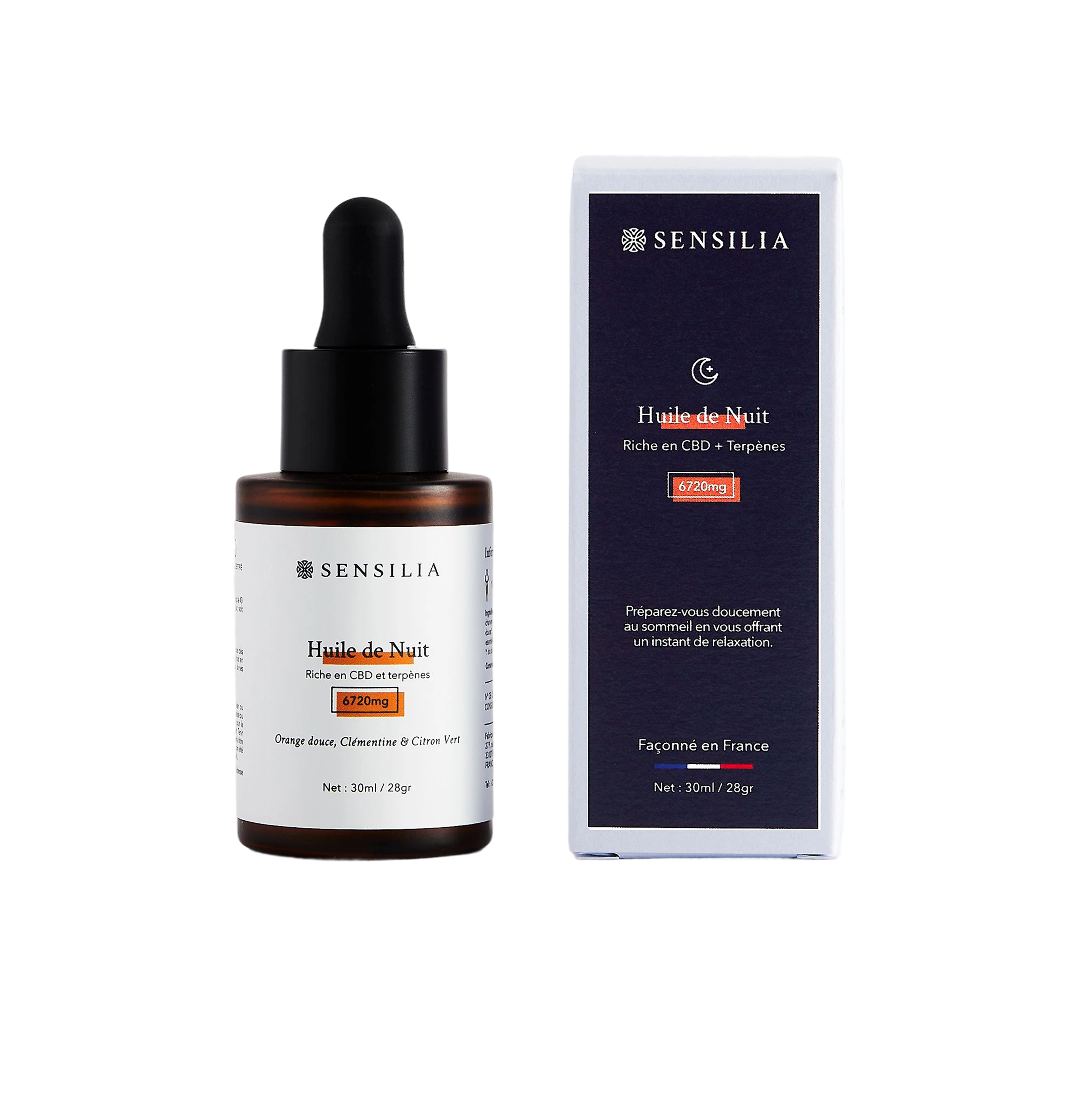 Huile CBD de Nuit