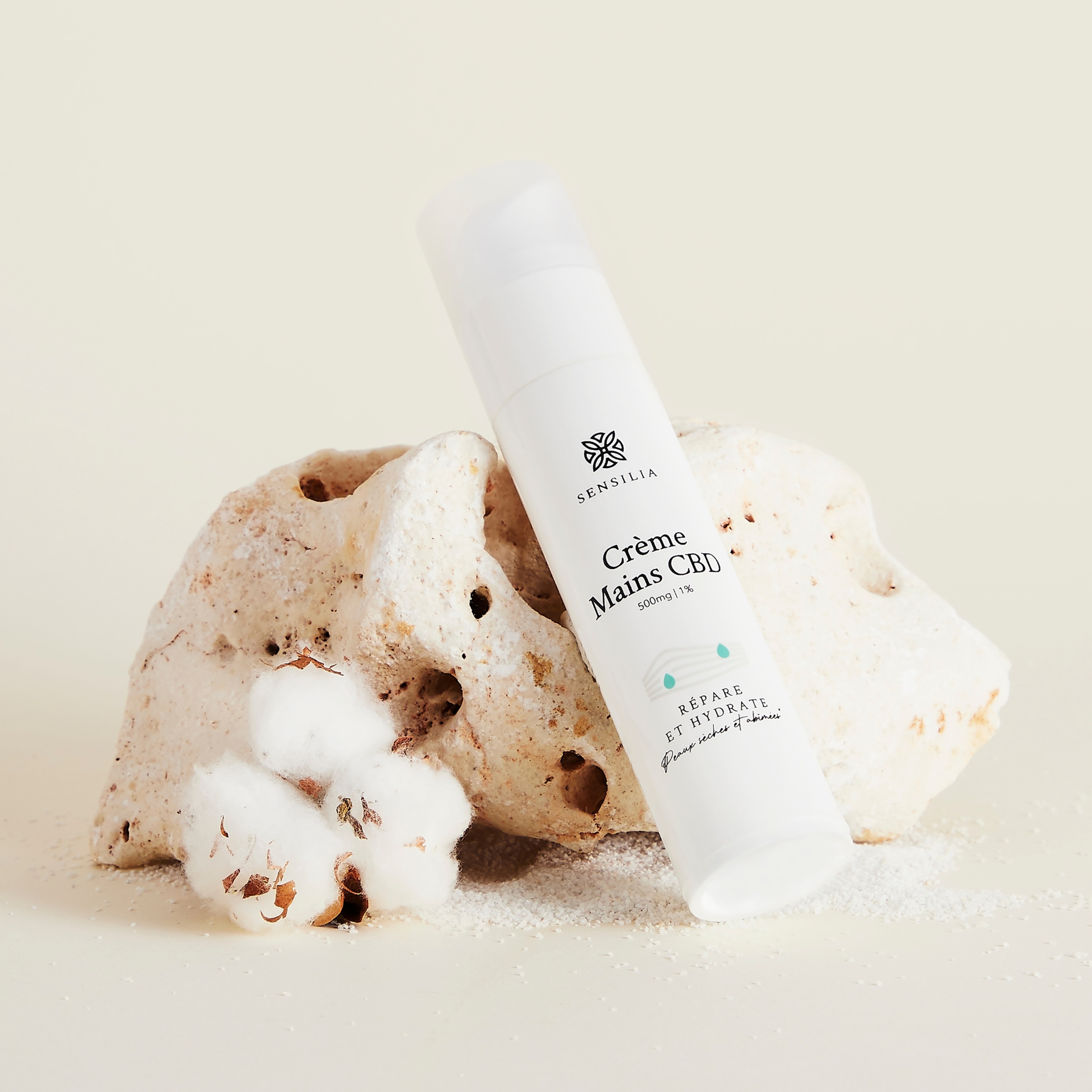 Crème Mains CBD Réparatrice