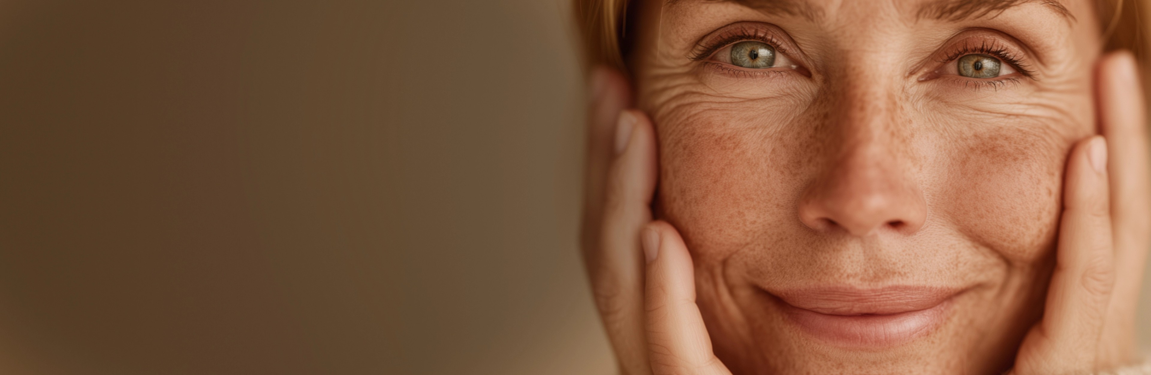 Femme qui s'applique un sérum Sensilia