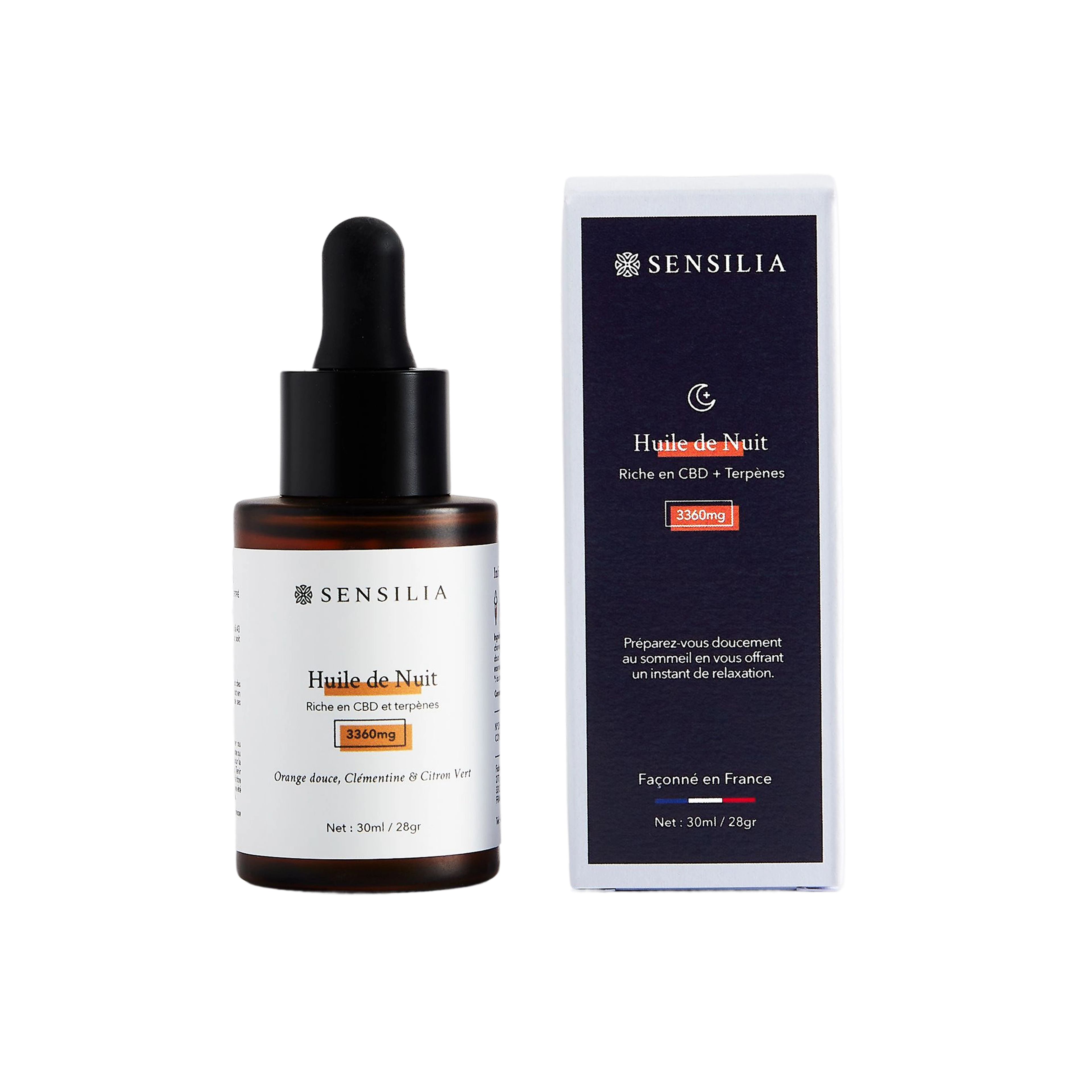 Huile CBD de Nuit