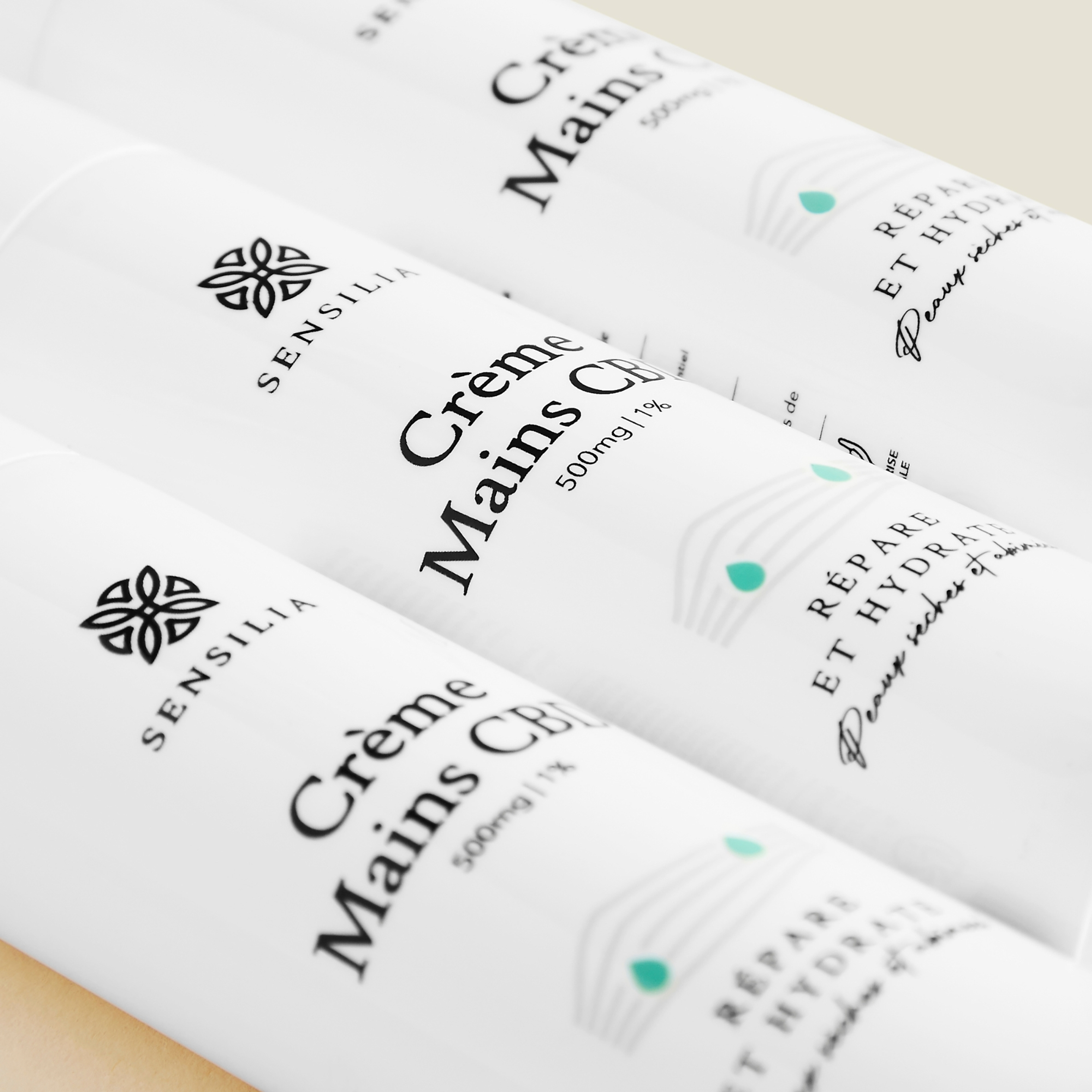Crème Mains CBD Réparatrice