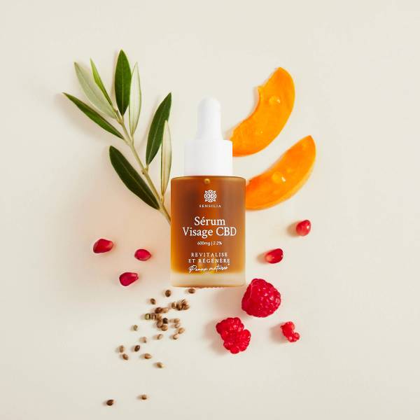 Sérum Visage CBD Régénérant