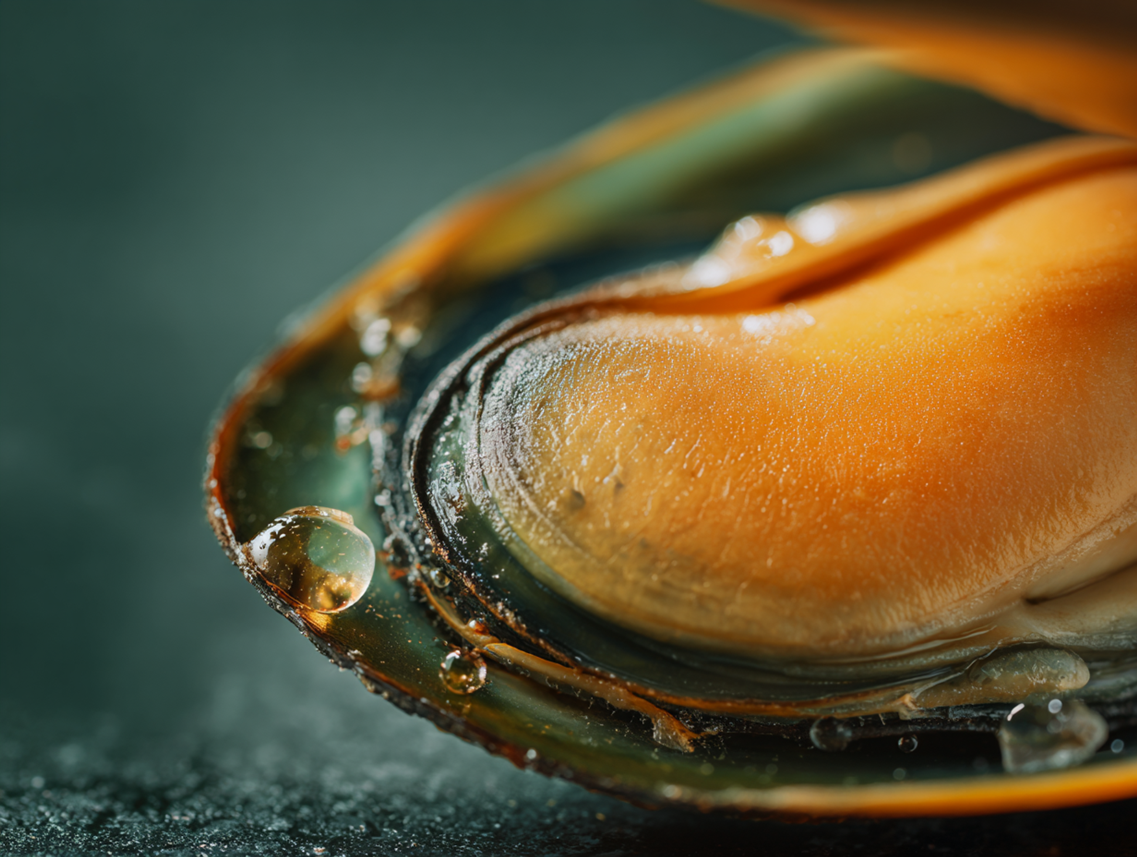 Huile de moule verte de Nouvelle-Zélande, riche en Oméga-3 et phospholipides, soutien naturel des articulations du chien.