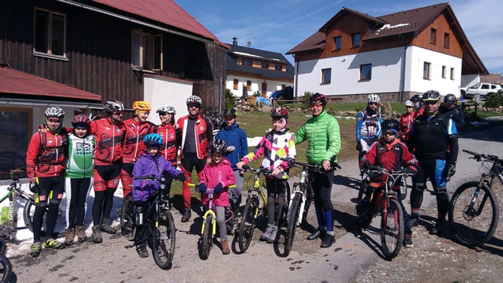 Cyklosoustředění Kvilda s dětmi 28. 4. - 1. 5. 2018