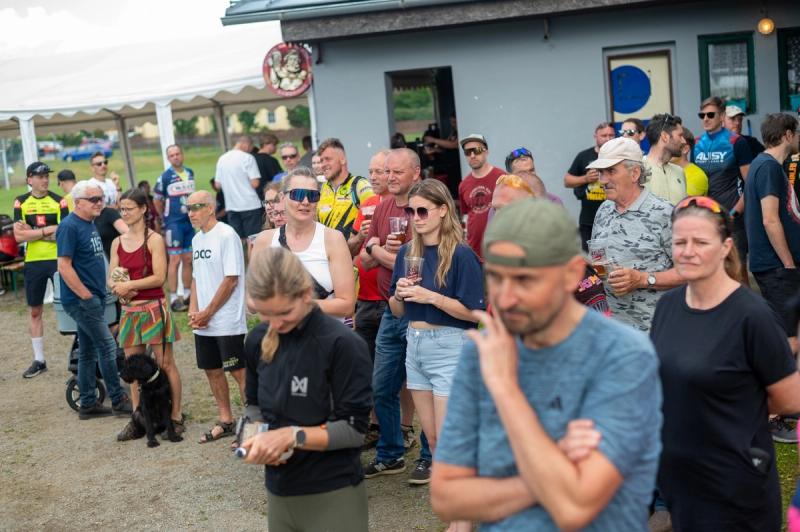 Spectators at the venue — MTB Maraton Chýnov 2026, photo Joggi foto
