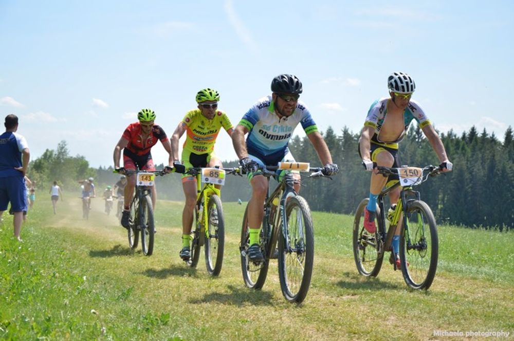 Tratě Prodoli MTB maratonu města Chýnov 2018 jsou vyznačeny