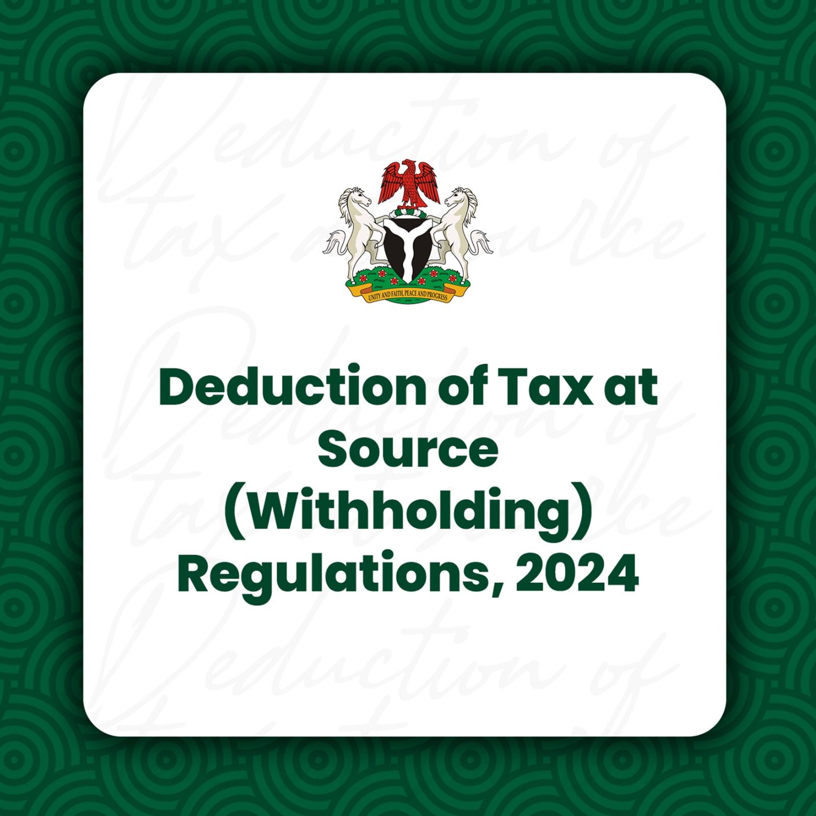 A simplified and business-friendly withholding tax regime has been approved.